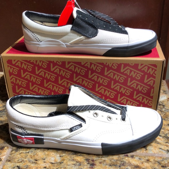 vans slip on cap reflective